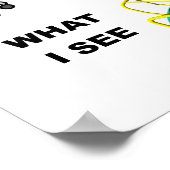 ポスターのおもしろい表示 ポスター (角)