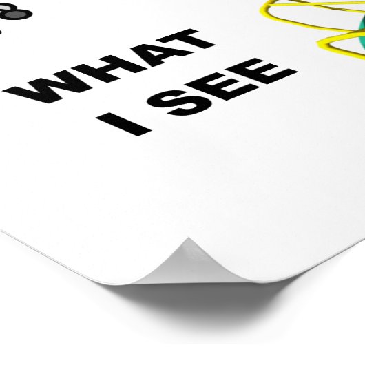 ポスターのおもしろい表示 ポスター (角)