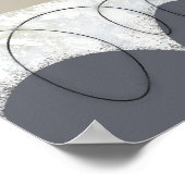 ポスターのウォールアートを気にするな ポスター (角)