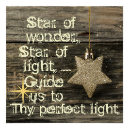 ポスターのクリスマスカロル疑問に思スター ポスター