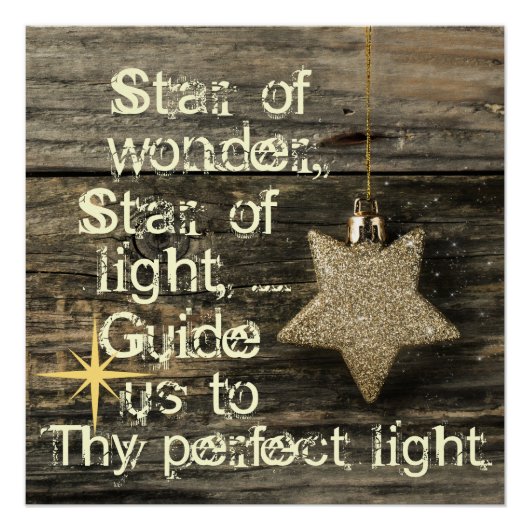 ポスターのクリスマスカロル疑問に思スター ポスター (正面)