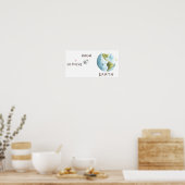 ポスターのスケール心理 ポスター (キッチン)