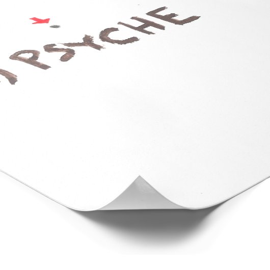 ポスターのスケール心理 ポスター (角)