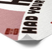 ポスターのスタンプ切り ポスター (角)