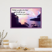 ポスターのハートプリント ポスター (キッチン)