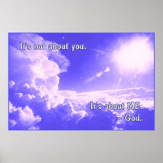 ポスターのプリントではない ポスター (正面)