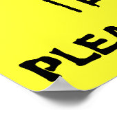 ポスターのユーモアおもしろいを交わす ポスター (角)