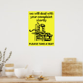 ポスターのユーモアおもしろいを交わす ポスター (キッチン)