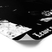 ポスターの中から食い込む ポスター (角)