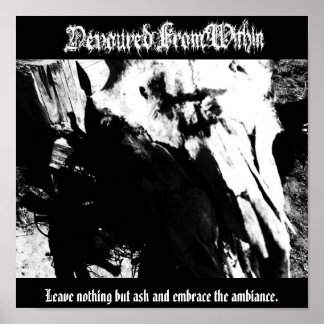 ポスターの中から食い込む ポスター