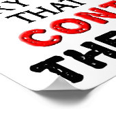 ポスターの制熱狂する御 ポスター (角)