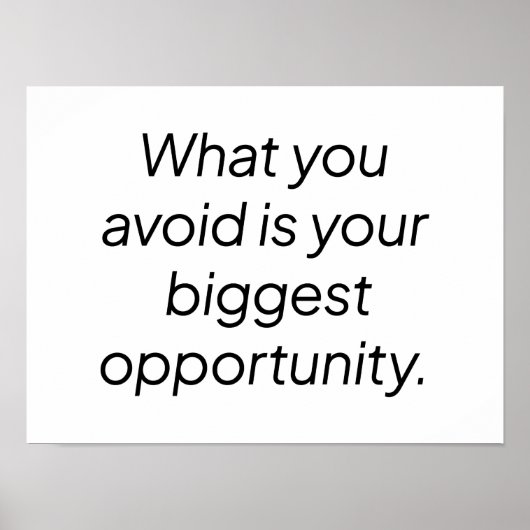 ポスターの回避 ポスター (正面)