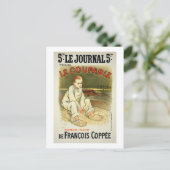 ポスターの広告小説「ル」の複製 ポストカード (スタンド正面)