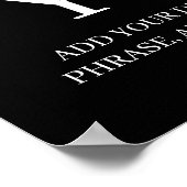 ポスターの成功やる気を起こさせるを収める ポスター (角)