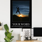 ポスターの成功やる気を起こさせるを収める ポスター (ホームオフィス)