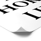 ポスターの横おもしろい切り ポスター (角)