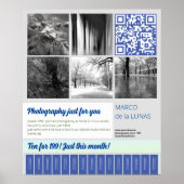 ポスターの正方形の画像を削除する ポスター (正面)