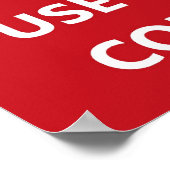 ポスターの自動修正 ポスター (角)