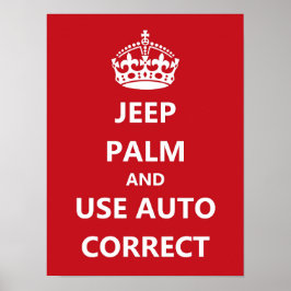 ポスターの自動修正 ポスター