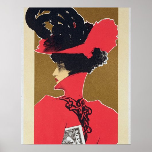 ポスターの「ズラ広告タ・プラハ」の複製 ポスター (正面)