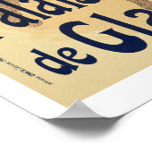 ポスターの「パ広告レd」の複製 ポスター (角)