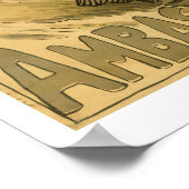 ポスターの「ユージェニ広告ー・バフ」の複製 ポスター (角)