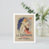 ポスターの「ラ・広告ダイアファン」の複製 ポストカード (スタンド正面)