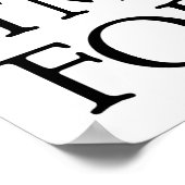 ポスターはこちらおもしろい ポスター (角)