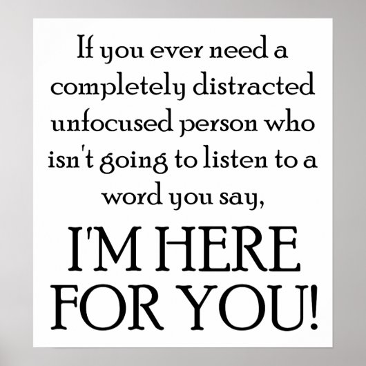 ポスターはこちらおもしろい ポスター (正面)