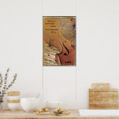 ポスターはハフィズに会った – thousend-gent楽器 ポスター (キッチン)