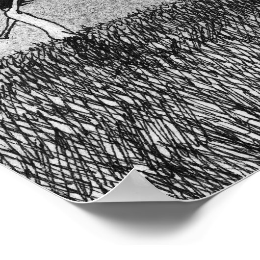 ポスターは動かない ポスター (角)