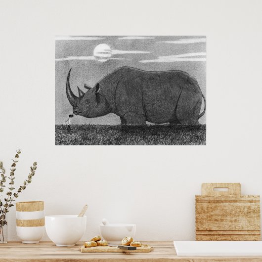 ポスターは動かない ポスター (キッチン)