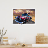 ポスターは口を数える ポスター (キッチン)