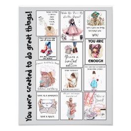 ポスターやる気を起こさせる フォトプリント           