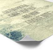 ポスターをカスタムカスタマイズして引用文を追加すお気に入りのる ポスター (角)