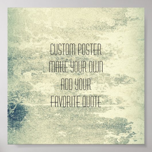 ポスターをカスタムカスタマイズして引用文を追加すお気に入りのる ポスター (正面)