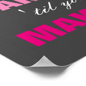 ポスターを作るまで偽物にする ポスター (角)