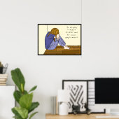 ポスターを作成す感動的る ポスター (ホームオフィス)