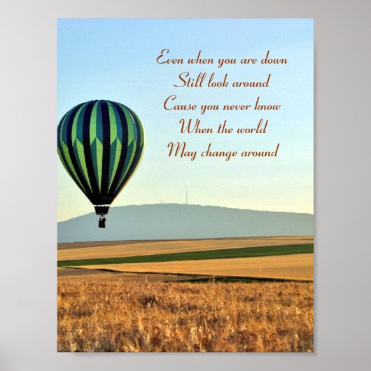 ポスターを前向き貼る ポスター (正面)