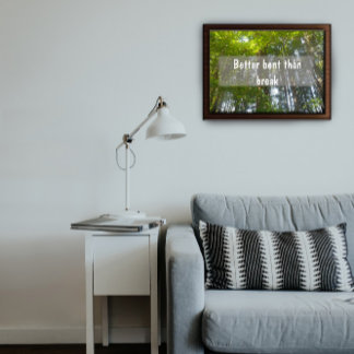 ポスターを壊すよりも曲げ感動的る方が良い ポスター