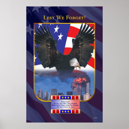 ポスターを張らないよう忘れに ポスター (正面)