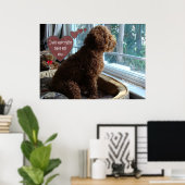 ポスターを待っている ポスター (ホームオフィス)