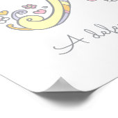 ポスターを意味するモノグラムアートAlexa女の子の名前 ポスター (角)