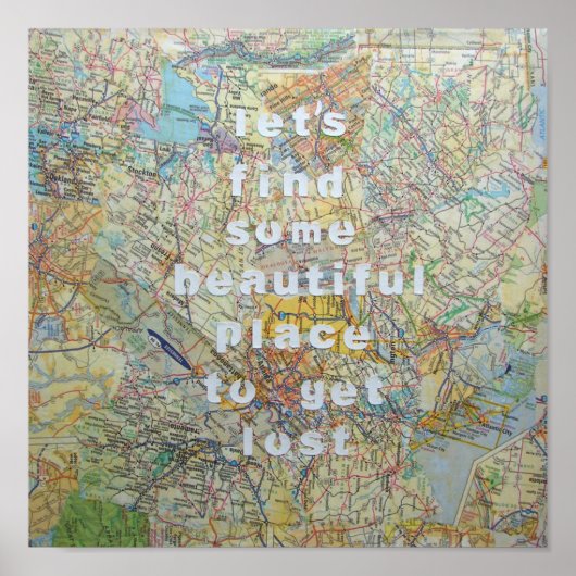 ポスターを手に入れ失ったよう ポスター (正面)