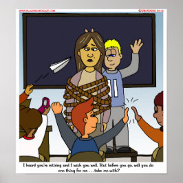 ポスターを持って行く ポスター