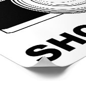 ポスターを撮りたいおもしろい ポスター (角)