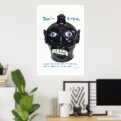 ポスターを盗まない ポスター (ホームオフィス)