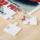 ポスターを競争させる1949人のフランス語グランプリ ジグソーパズル (側面)