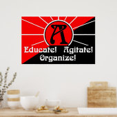 ポスターを組織する扇動を教育する ポスター (キッチン)