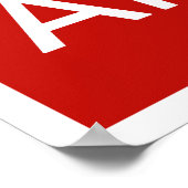 ポスターを落ち着け保て言うな ポスター (角)